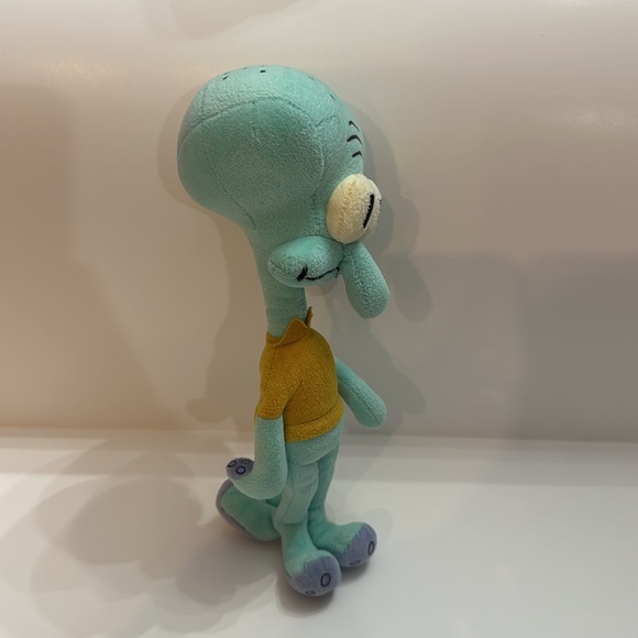 Ty Squidward Tentacles 9.5" Plush Toy Nickelodeon Family Viacom 2004 - Picture 3 of 9